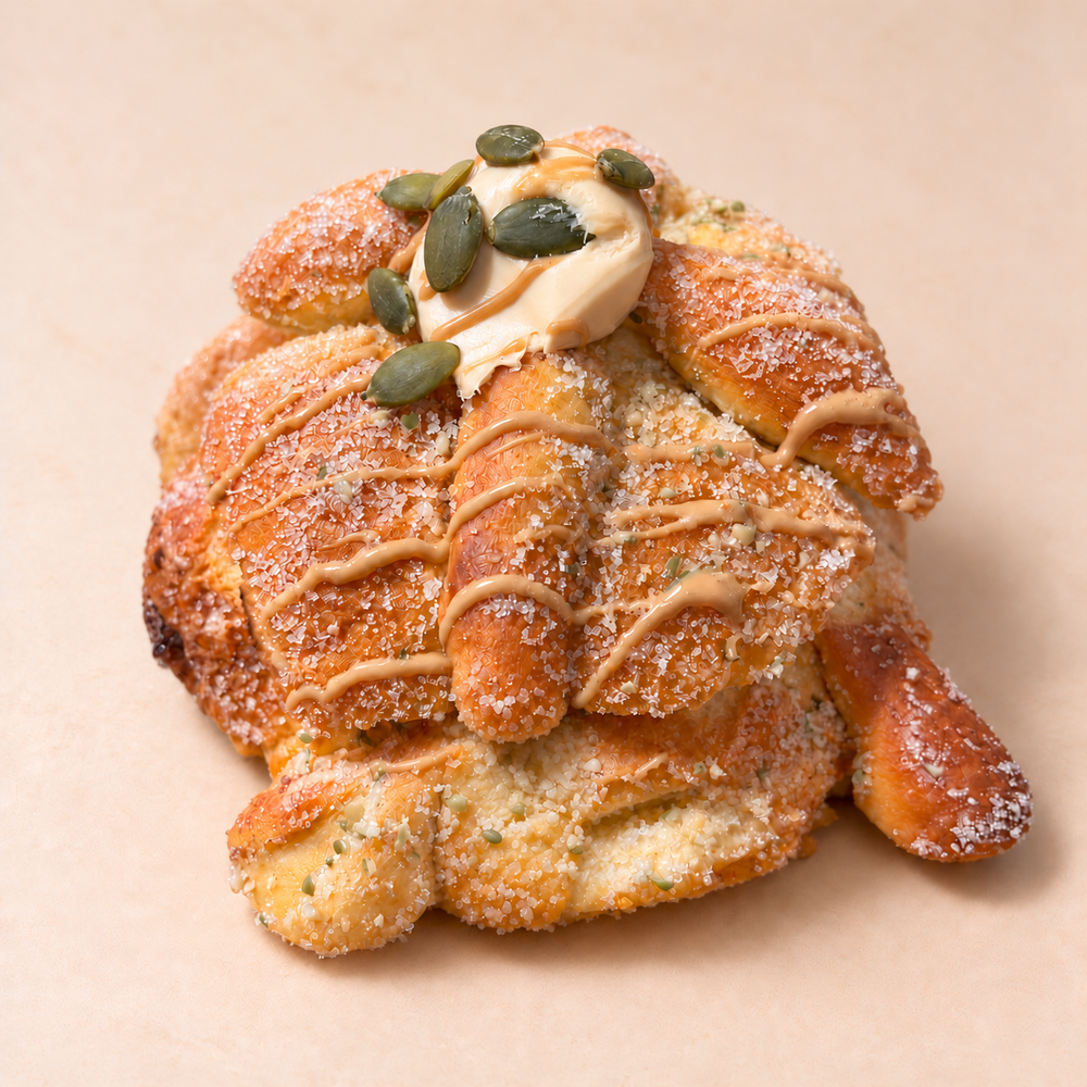 Pan de Muerto de Calabaza